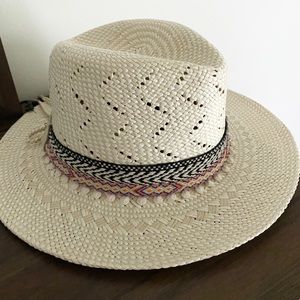 Sun Hat with Woven Band
